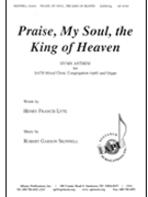 Praise My Soul the King of Heaven by Skinnell Robert Garson for SATB and Organ
