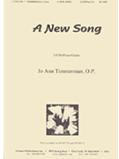 A New Song - Timmerman - Satb-gtr by JoAnn Timmerman for SATB