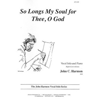 So Longs My Soul For Thee, O God - S/t-pno