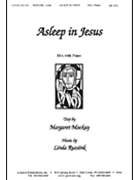 Asleep In Jesus - Ssa-pno by Ruesink Linda for SSA