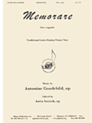 Memorare - Ssa A Cap by Goodchild Antonine - Smisek Anita - for SSA