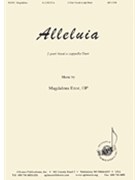 Alleluia - Voc Duet - 2-pt Voc A Cap by Ezoe Magdalena for