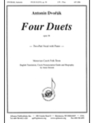 Four Duets by Dvorak Antonin for 2-Part