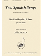 Two Spanish Songs - Satb A Cap by Laburda Jiri for SATB