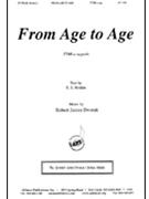 From Age To Age - Ttbb A Cap by Dvorak Robert James for TTBB
