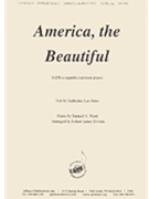America The Beautiful - Satb A Cap by Dvorak Robert James for SATB