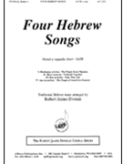 4 Hebrew Songs by Dvorak Robert James - Dvorak Robert - for SATB