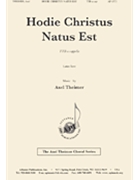 Hodie Christus Natus Est - Ttb A Cap by Theimer Axel for TTB