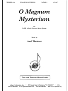 O Magnum Mysterium - Satb-br 5 Or Org by Theimer Axel for SATB