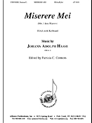 Miserere Mei - Ssaa-pno - Mvt 1 by Hasse Johann Adolph - Connors Patricia C - for SSAA