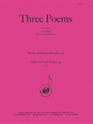 Three Poems - Med.voc Solo by for