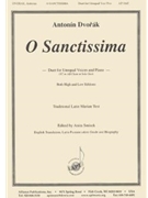 O Sanctissima - Unequal Voc 2(st/sb) by Dvorak Antonin - Smisek Anita - for 2-Part