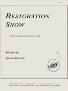 Restoration & Snow - Voc Solos-pno by for
