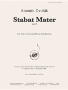 Stabat Mater - Satb-soli-pno by Dvorak Antonin for SATB