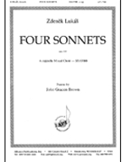 Four Sonnets - Satb A Cap by Lukas Zdenek for SATB