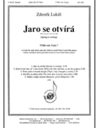 Jaro Se Otvira by Lukas Zdenek for TTBB (W/violin)