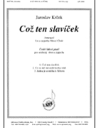 Coz Ten Slavicek by Krcek Jaroslav - Krcek Jaroslav - for SATB a cappella