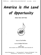 America Is The Land Of Opportunity - Voc-pno by for