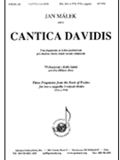 Cantica Da Vidis by Malek Jan for SSAA (Ssa/ssa Or Ttb/ttb)