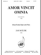 Amor Vincit Amnia by Malek Jan for SSAA (W/flute)