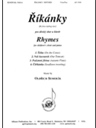 Rikanky Rhymes by Semerak Oldrich for Unison and Piano