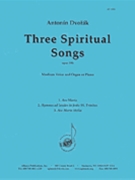 Three Spiritual Songs Op. 19b - Voc-pno by for