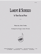 Lament & Scherzo - Trnka - Ten Sax-pno by for