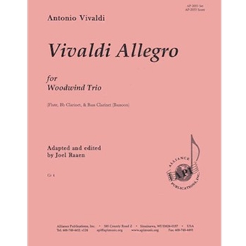 Vivaldi Allegro For Ww Trio - Set