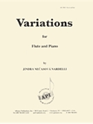 Variations for Flute and Piano by for