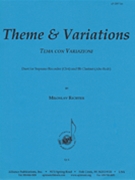 Theme & Variations For Sopr Rcdr & Clnt by for