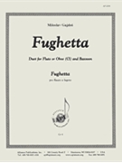 Fughetta For Flute Or Oboe (cl) And Bassoon by for