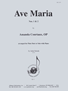 Ave Maria N 1&2 - Fl 1-2-pno by for