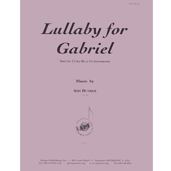 Lullaby For Gabriel - Bb & Eb Duo