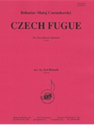 Czech Fugue For Sax Quartet - Set by for
