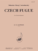 Czech Fugue For Clnt Quartet - Set by for