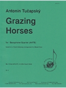 Grazing Horses - Sax 4 by for