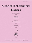 Suite Of Renaissance Dances -sax 4-attaingnant-dunker-blahnik by for