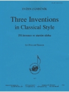 Three Inventions In Classical Style - 2 Like Saxes by Evzen Zamecnik for