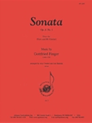 Sonata Opus 2 N 1 - Fl-clnt by for