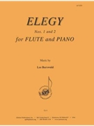 Elegy Nos. 1 And 2 For Flute And Piano by for