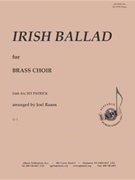 Irish Ballad For Brass Choir by for