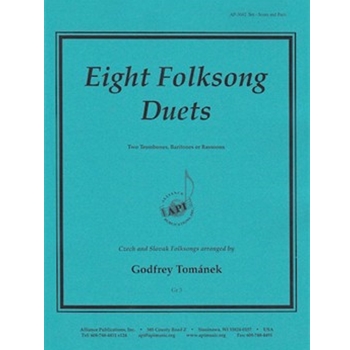 Eight Folksong Duets - Trb 2