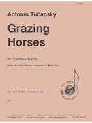 Grazing Horses - Trb 4 by for