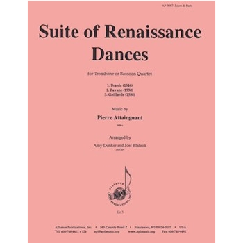 Suite Of Renaissance Dances - Bsn 4