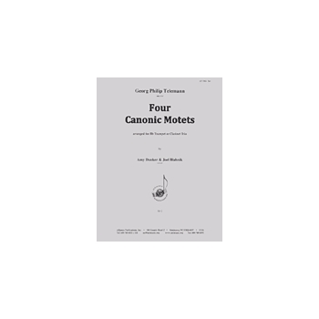 Four Canonic Motets - Clnt 3
