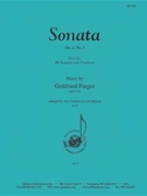 Sonata Op. 2 No 1- Trp-trbn Duet by for