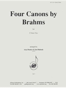 Four Canons By Brahms Fr Op. 113 - F Hn 3 by for