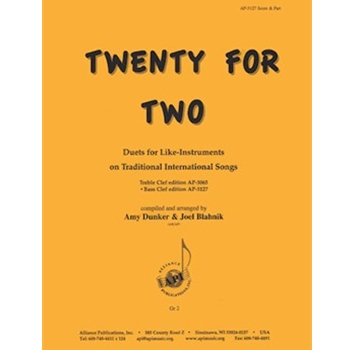 Twenty For Two: Duets For Like-instr - Bass Clef - Bsn 2