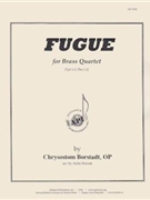 Fugue - Br Qt (trp2 Tbn2) by for