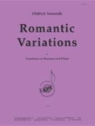 Romantic Variations - Tb Or Bsn W/piano by for